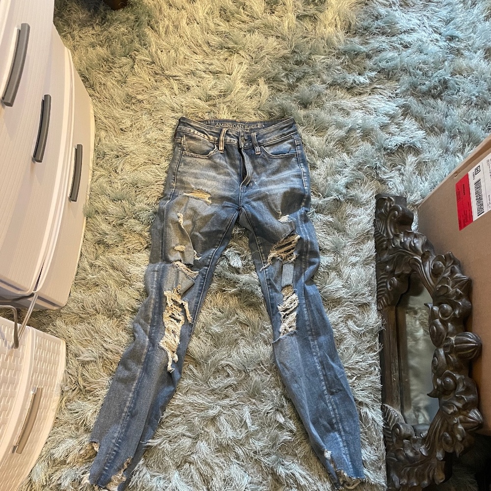 American Eagle Ripped Jeans
